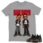 Bad Boys Shirt To Match Air Foamposite Pro Black Camo Unisex Cotton Graphic Tee