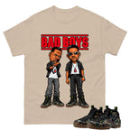 Bad Boys Shirt To Match Air Foamposite Pro Black Camo Unisex Cotton Graphic Tee