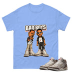 Bad Boys Shirt To Match Air Jordan 3 Retro Laser Palomino Unisex Cotton Graphic Tee