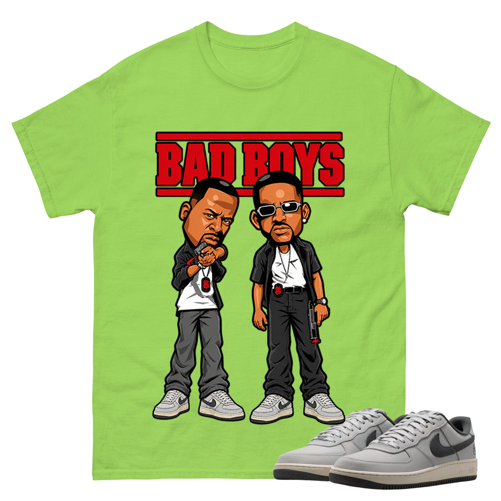Bad Boys Shirt To Match SB Air Force 1 x Yuto Unisex Cotton Graphic Tee