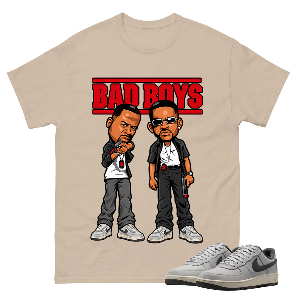 Bad Boys Shirt To Match SB Air Force 1 x Yuto Unisex Cotton Graphic Tee