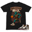 Ballin' Bull Shirt To Match Air Jordan 1 Love Letter Unisex Cotton Graphic Tee