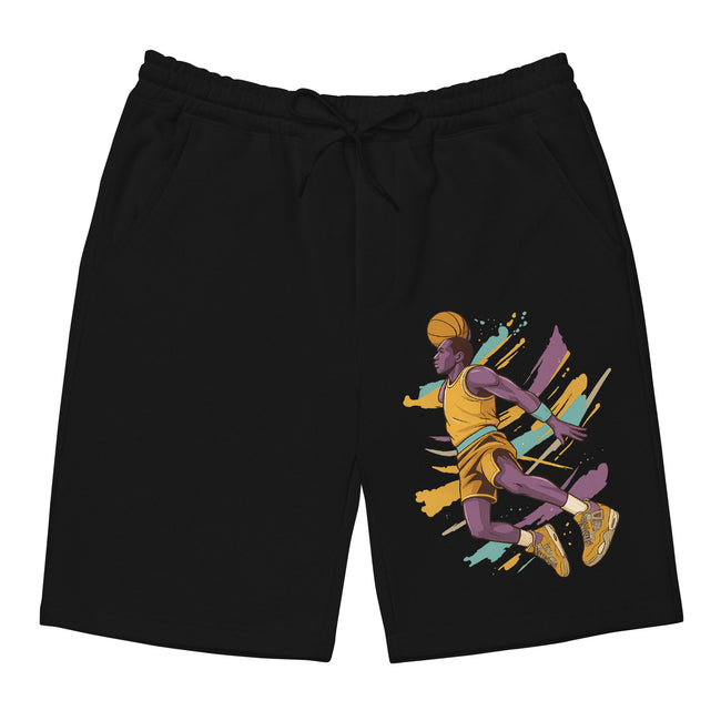 Air Ball Mens Fleece Shorts, Union LA x Air Jordan 4 Retro 'Desert Moss Men Shorts Hover Image