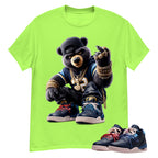 Bear King Shirt To Match Air Jordan 3 Sports Renaissance Unisex Cotton Graphic Tee