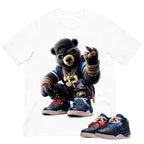 Bear King Shirt To Match Air Jordan 3 Sports Renaissance Unisex Cotton Graphic Tee
