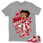 Betty Boop Shirt To Match Women's Air Jordan 1 Nails and Grails Unisex Cotton Graphic Tee