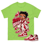 Betty Boop Shirt To Match Women's Air Jordan 1 Nails and Grails Unisex Cotton Graphic Tee