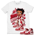 Betty Boop Shirt To Match Women's Air Jordan 1 Nails and Grails Unisex Cotton Graphic Tee