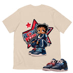 Betty Boop Star Shirt To Match Air Jordan 3 Sports Renaissance Unisex Cotton Graphic Tee