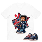 Betty Boop Star Shirt To Match Air Jordan 3 Sports Renaissance Unisex Cotton Graphic Tee