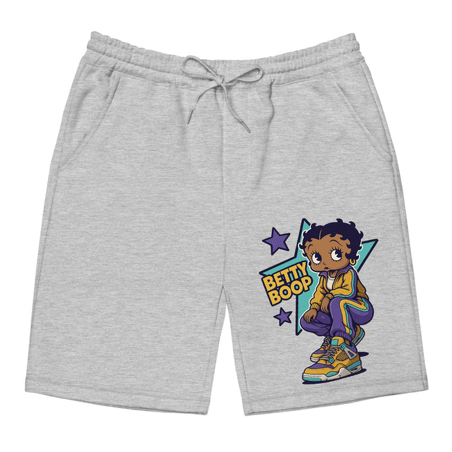 Betty Boop Star Mens Fleece Shorts, Union LA x Air Jordan 4 Retro 'Desert Moss Men Shorts Main Image