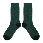 Bin 23 Sneaker Match Socks – Air Jordan 8 Retro Inspired Mid-Cut Crew Socks