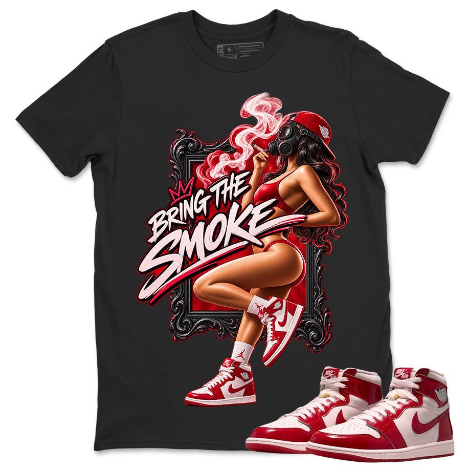 Bring The Smoke Shirt To Match Women's Air Jordan 1 Nails and Grails Unisex Cotton Graphic Tee