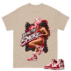 Bring The Smoke Shirt To Match Women's Air Jordan 1 Nails and Grails Unisex Cotton Graphic Tee