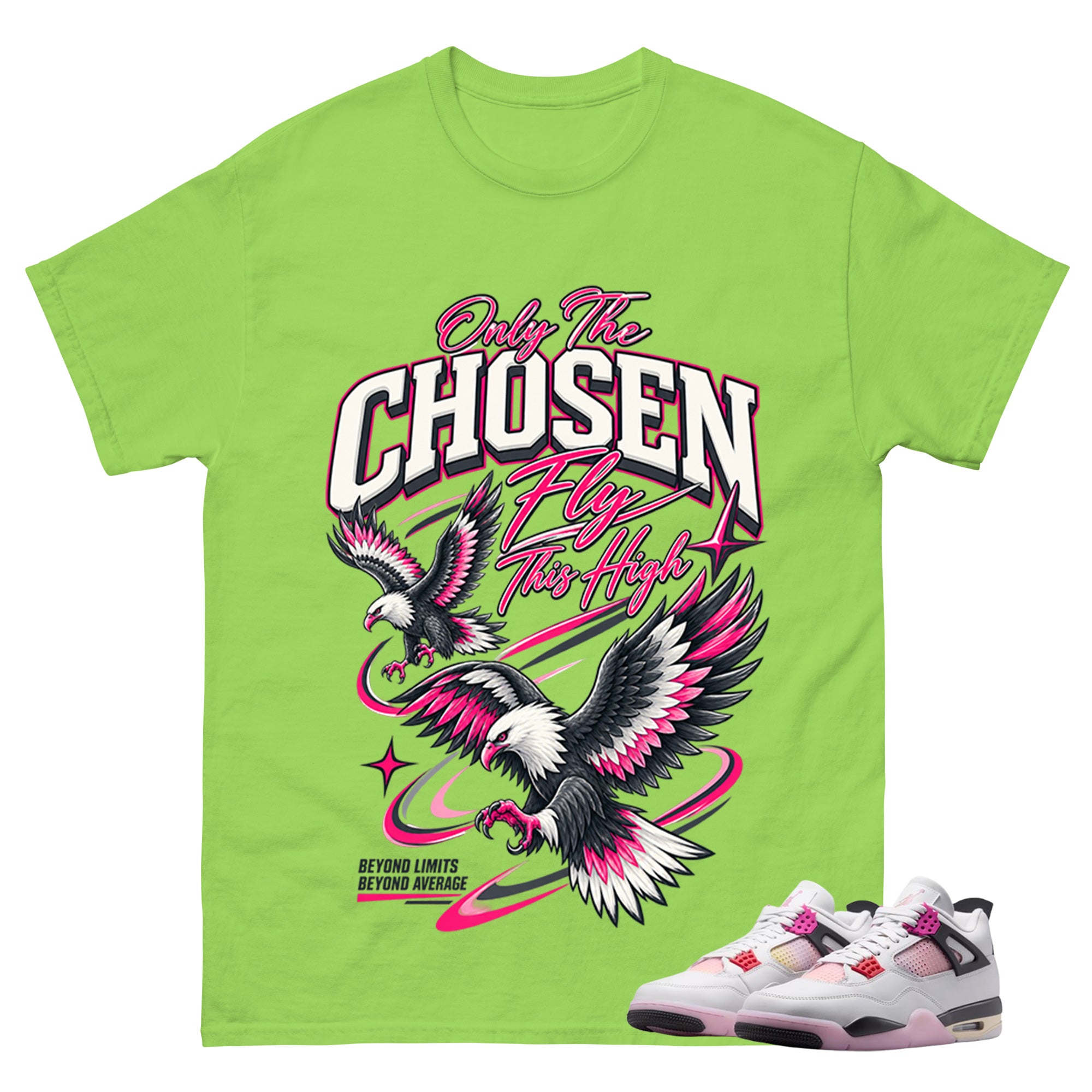 Chosen Shirt To Match Air Jordan 4 Comic Unisex Cotton Graphic Tee