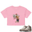 Cool Boy Crop Top to Match Air Jordan3 Laser Women's Crop ZillyKick
