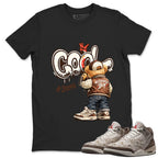 Cool Boy Shirt To Match Air Jordan 3 Retro Laser Palomino Unisex Cotton Graphic Tee