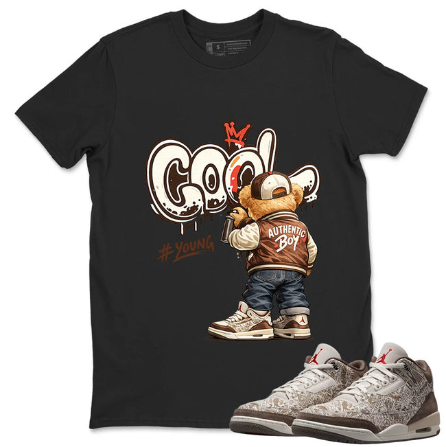 Cool Boy Shirt To Match Air Jordan 3 Retro Laser Palomino Unisex Cotton Graphic Tee Main Image