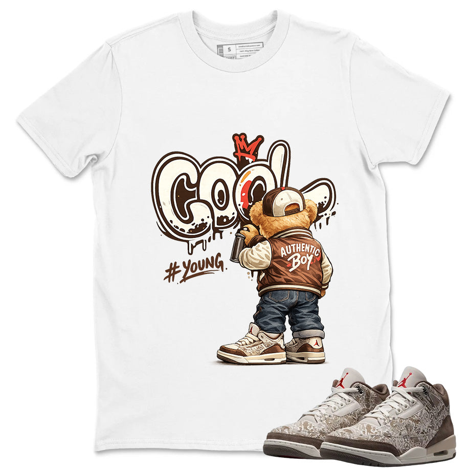 Cool Boy Shirt To Match Air Jordan 3 Retro Laser Palomino Unisex Cotton Graphic Tee