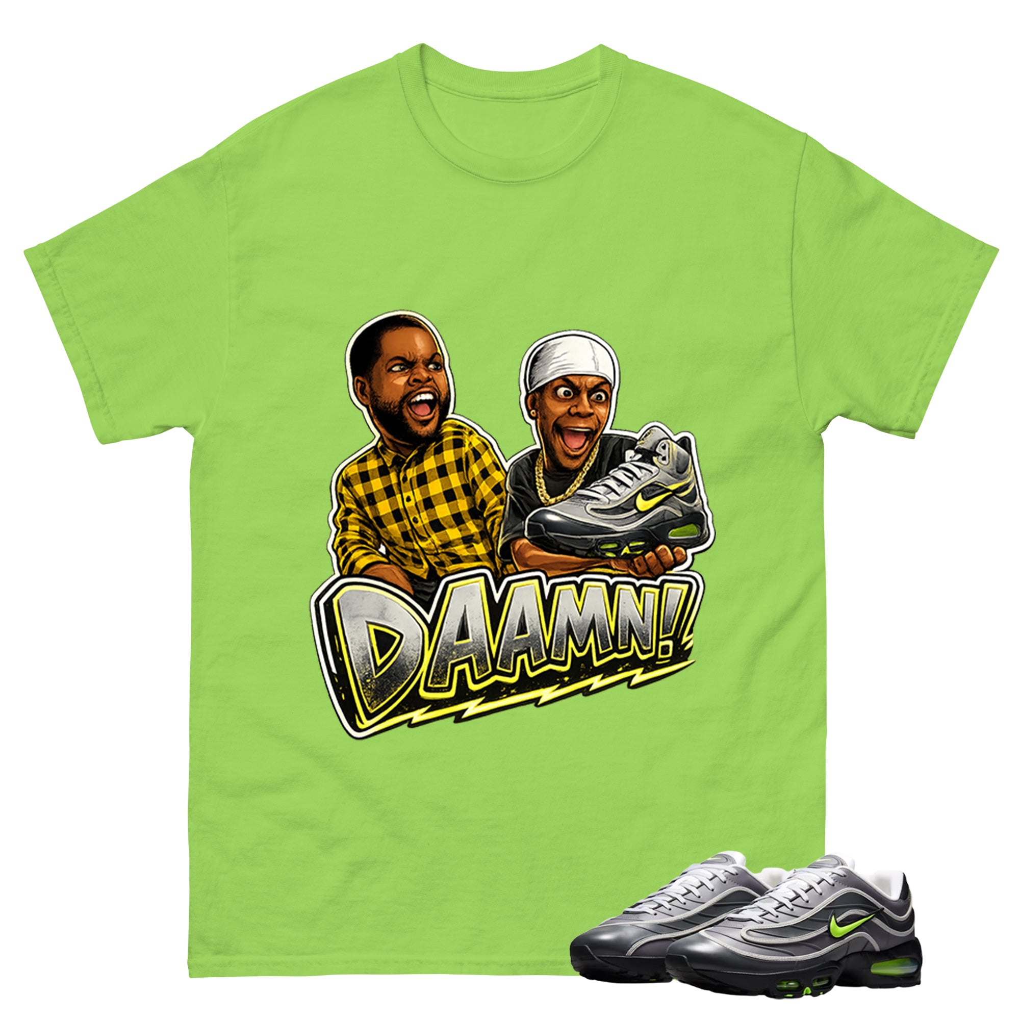 Daaamn Sneaker Meme Shirt To Match Air Max Joga Bonito Unisex Cotton Graphic Tee
