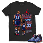 Dad & Son Built Together Shirt To Match Air Jordan 6 x Awake NY Midnight Navy Unisex Cotton Graphic Tee