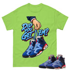 Did You Get Em Hand Shirt To Match Air Jordan 6 x Awake NY Midnight Navy Unisex Cotton Graphic Tee