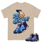 Did You Get Em Hand Shirt To Match Air Jordan 6 x Awake NY Midnight Navy Unisex Cotton Graphic Tee
