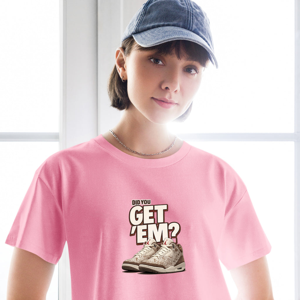 Did You Get Em Crop to Match Air Jordan3 Laser Women's Crop Top ZillyKick