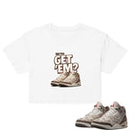 Did You Get Em Crop to Match Air Jordan3 Laser Women's Crop Top ZillyKick