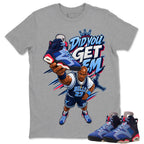 Did You Get Em Shirt To Match Air Jordan 6 x Awake NY Midnight Navy Unisex Cotton Graphic Tee