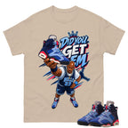 Did You Get Em Shirt To Match Air Jordan 6 x Awake NY Midnight Navy Unisex Cotton Graphic Tee