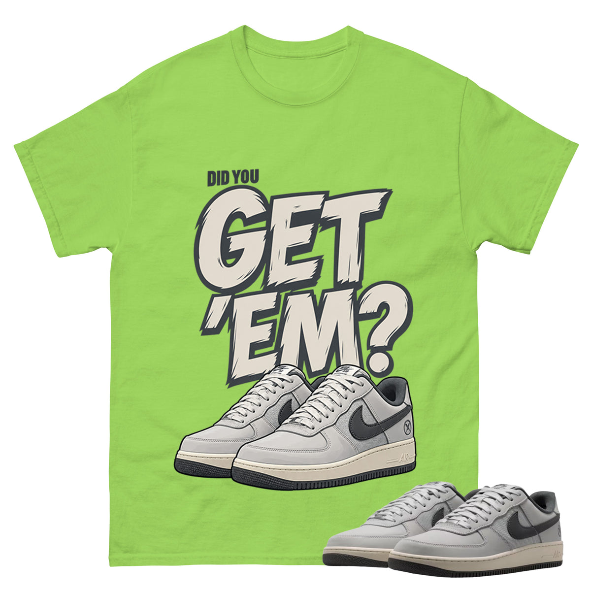 Did You Get Em Shirt To Match SB Air Force 1 x Yuto Unisex Cotton Graphic Tee