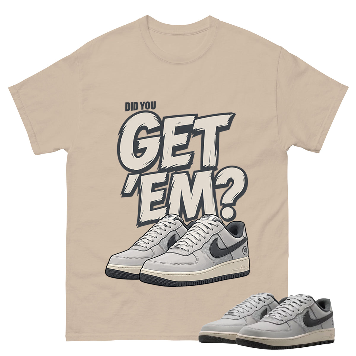 Did You Get Em Shirt To Match SB Air Force 1 x Yuto Unisex Cotton Graphic Tee