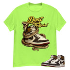 Don't Touch My Kicks Shirt To Match Air Jordan 1 Love Letter Unisex Cotton Graphic Tee