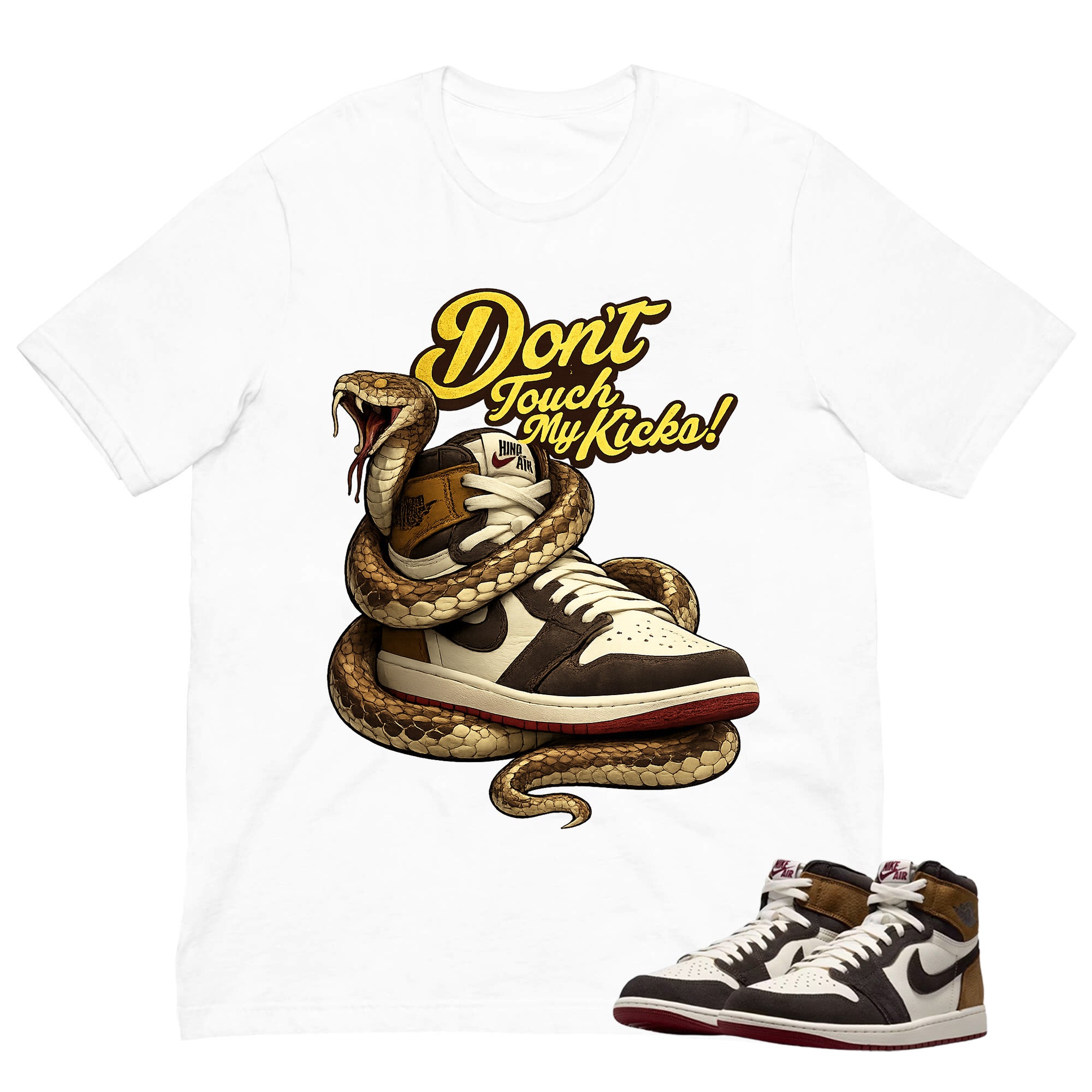 Don't Touch My Kicks Shirt To Match Air Jordan 1 Love Letter Unisex Cotton Graphic Tee