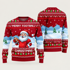 Enhanced Santa Merry Football product photo preview