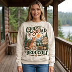 Female model sweatshirt mockup