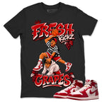 Fresh Kick Shirt To Match Women's Air Jordan 1 Nails and Grails Unisex Cotton Graphic Tee