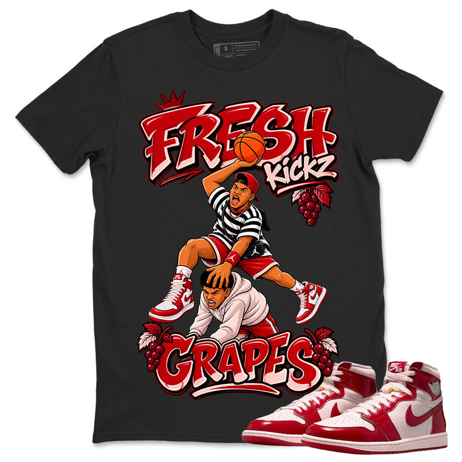 Fresh Kick Shirt To Match Women's Air Jordan 1 Nails and Grails Unisex Cotton Graphic Tee
