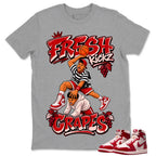 Fresh Kick Shirt To Match Women's Air Jordan 1 Nails and Grails Unisex Cotton Graphic Tee