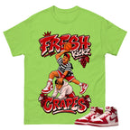 Fresh Kick Shirt To Match Women's Air Jordan 1 Nails and Grails Unisex Cotton Graphic Tee