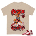 Fresh Kick Shirt To Match Women's Air Jordan 1 Nails and Grails Unisex Cotton Graphic Tee