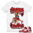 Fresh Kick Shirt To Match Women's Air Jordan 1 Nails and Grails Unisex Cotton Graphic Tee
