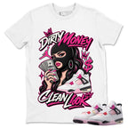Girl Gang Shirt To Match Air Jordan 4 Comic Unisex Cotton Graphic Tee