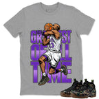 Goat Shirt To Match Air Foamposite Pro Black Camo Unisex Cotton Graphic Tee