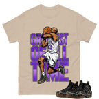 Goat Shirt To Match Air Foamposite Pro Black Camo Unisex Cotton Graphic Tee