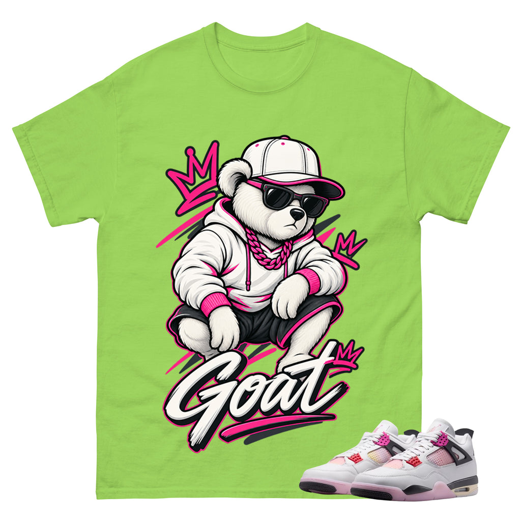 Goat Shirt To Match Air Jordan 4 Comic Unisex Cotton Graphic Tee