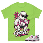 Goat Shirt To Match Air Jordan 4 Comic Unisex Cotton Graphic Tee