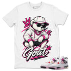 Goat Shirt To Match Air Jordan 4 Comic Unisex Cotton Graphic Tee