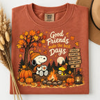 Good Friends Make The Best Days Snoopy Sweatshirt, Autumn Sweater Outfit